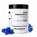 Muscle Smith RAGE Pre-Workout Blue Raspberry