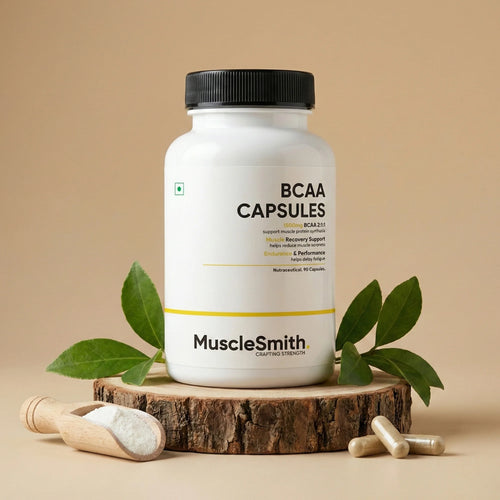 MuscleSmith BCAA Capsules | Convenient Muscle Growth & Recovery Support