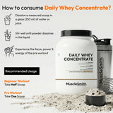 Muscle Smith Itchy Pre-Workout + Daily Whey Protein Concentrate Bundle photo 3