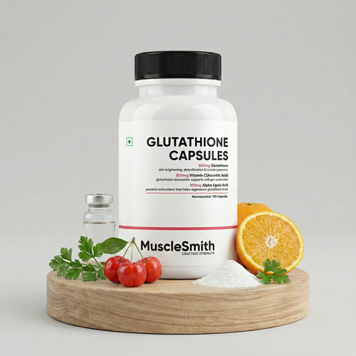 Muscle Smith Glutathione + Vitamin C Capsules
